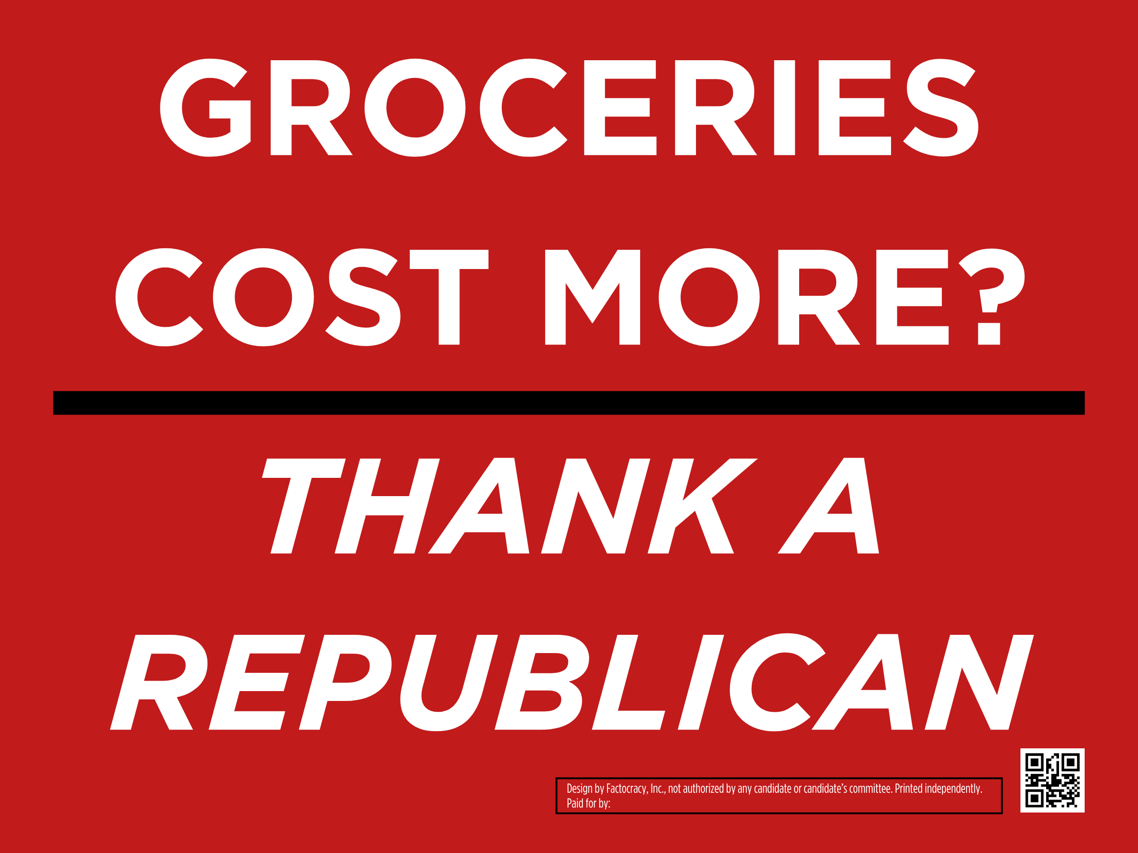 Groceries Cost More?